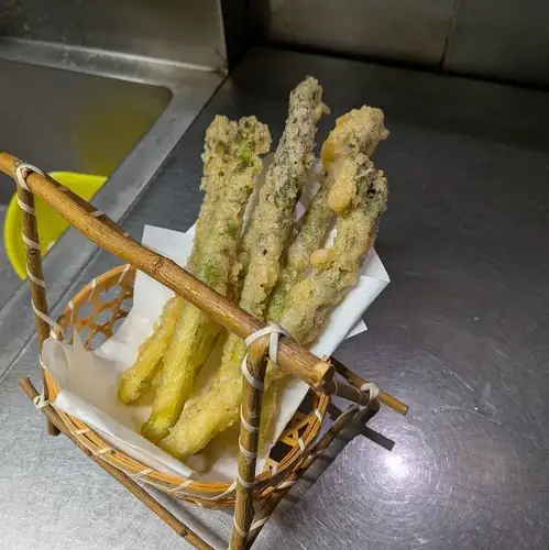 アスパラ天ぷら