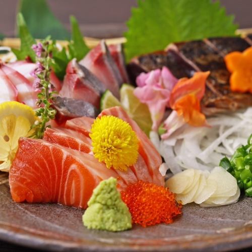 If you're lost, try this! 5 kinds of sashimi