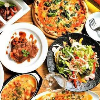 【Moca標準派對套餐】6道菜+2小時無限暢飲★5,000日圓（含稅）※2人以上可預約