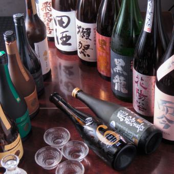120分★地酒飲み放題　2500円　約20種