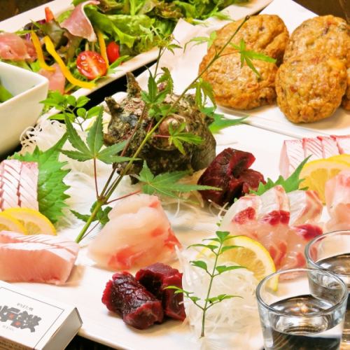 Various banquet courses starting from 4000 yen