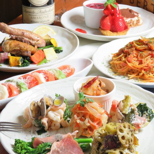[6,050 yen with all-you-can-drink] Recommended course for parties
