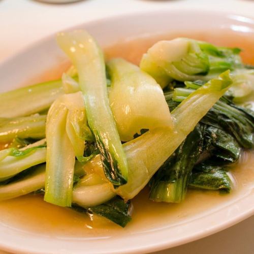 Stir-fried green vegetables ◆ Stir-fried green vegetables (Chinzao Chinzai)