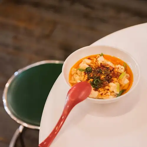 白麻婆豆腐