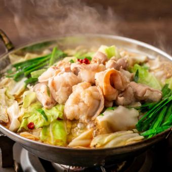 【生ビール付き2.5時間飲み放題】炭火焼き鳥・選べる鍋食べ放題全9品コース【4500円→3500円】