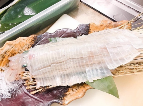 [Live squid has arrived!] The most popular item! Susa Natural Male Live Squid Sashimi