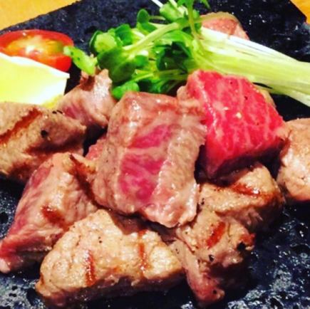【仅限工作日】特制松阪牛肉迷你牛排套餐（9道菜）★含120分钟畅饮：6600日元（含税）