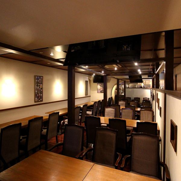 [Maximum 40 people] You can enjoy your meal in a quaint space with the concept of Taisho Roman.Recommended for various banquets.