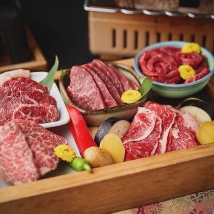 【迎送会】主食肉寿司自选：熔岩、牛排、牛肉火锅、火锅料理仅6,500日元→5,500日元