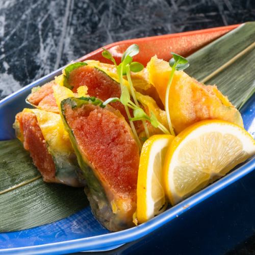 自家製明太子の東寺揚げ