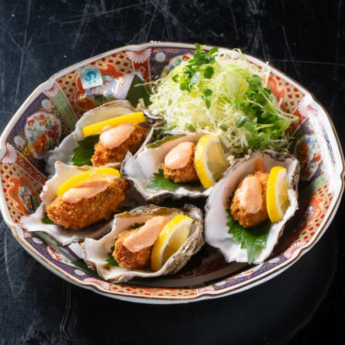 糸島産牡蠣フライ 明太マヨネーズ