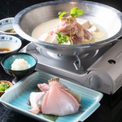 かわはぎ亭水炊き(2人前より)