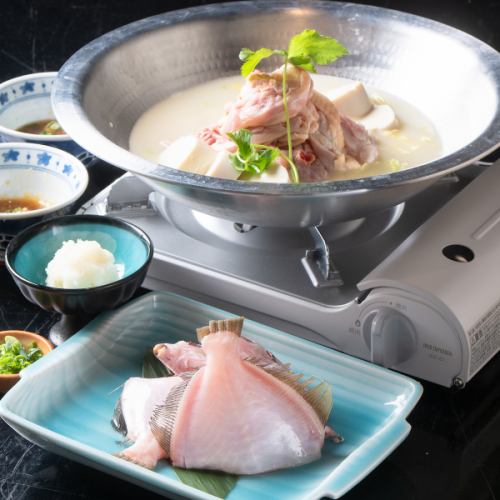 かわはぎ亭水炊き(2人前より)