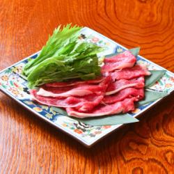 牛しゃぶしゃぶ(2人前より)