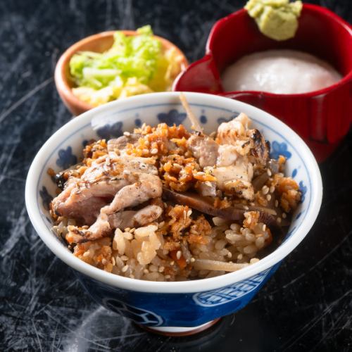 とろろごぼうめし