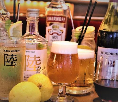 お酒もしっかり用意◎