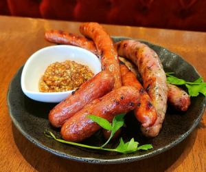 Assorted sausage