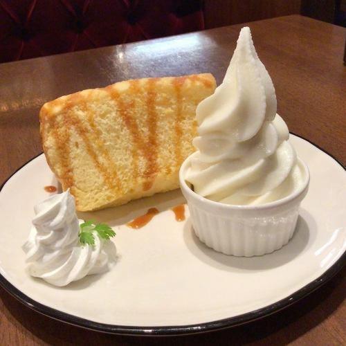 シフォンケーキ(チョコ/キャラメル/抹茶)