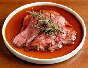 牛ハラミのステーキカルパッチョ