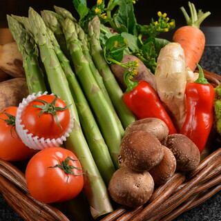 A selection of carefully selected vegetables