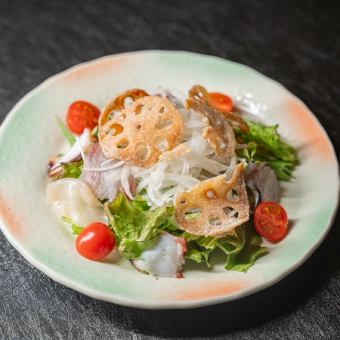 crispy seafood salad