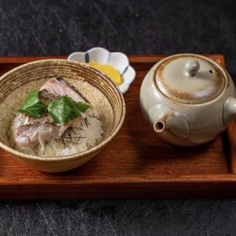 Spanish mackerel broth rice