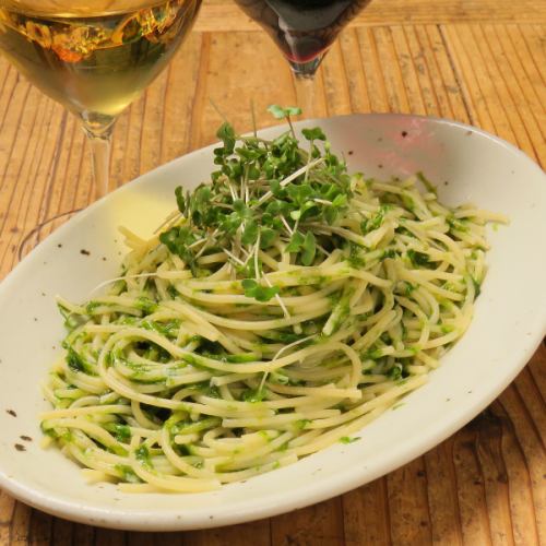 生海苔バターパスタ