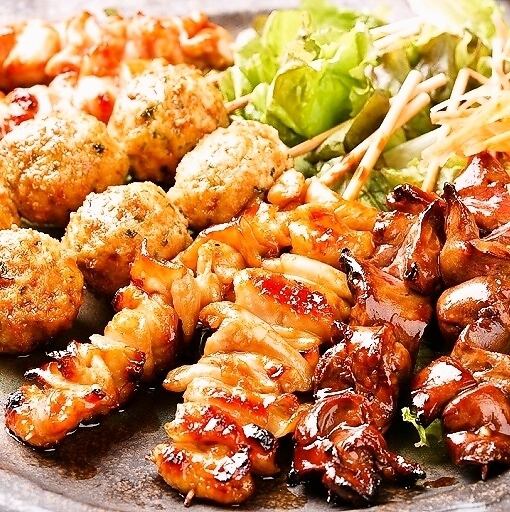 [An izakaya staple♪] The yakitori, carefully grilled one by one, is exquisite!