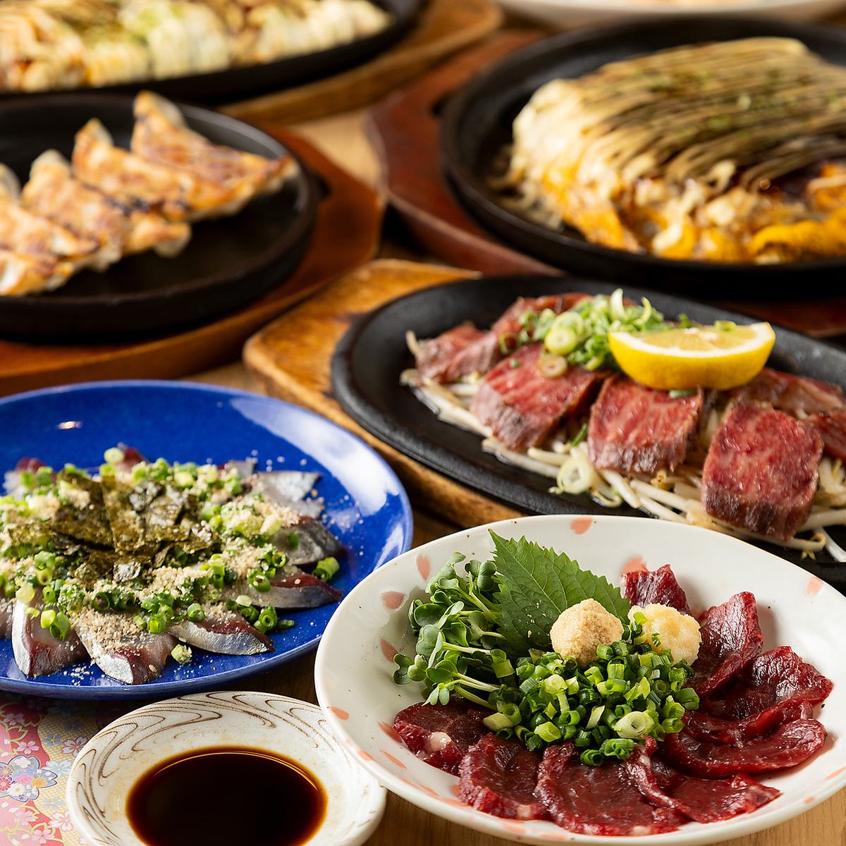 Enjoy a variety of cuts, including premium Wagyu beef offal and A5-ranked Zabuton beef.