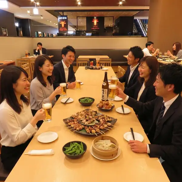【各種飲み会に！】ゆったり広々のテーブル席で楽しい仲間と宴会♪4名様掛けのお席は多数ご用意しております！