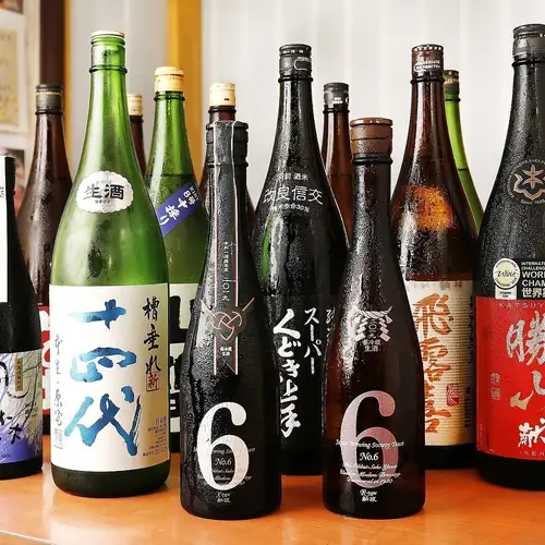 上質な日本酒と共に