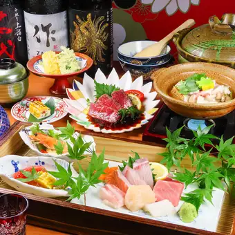 【OPEN記念】月～木曜日限定　OPEN記念限定コース+飲み放題付⇒5000円
