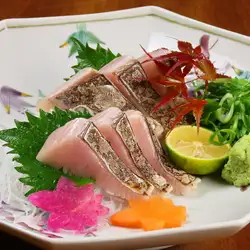 サワラの炙り刺し