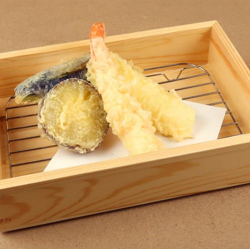 欲張りな天麩羅盛り合わせ