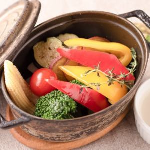 蒸蔬菜Bagna Cauda