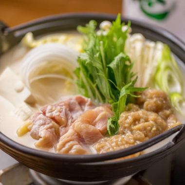 鸡肉泷锅和九州名菜【博多地鸡鸡肉泷锅套餐】共9道菜,2.5小时无限畅饮(含生啤),5500日元