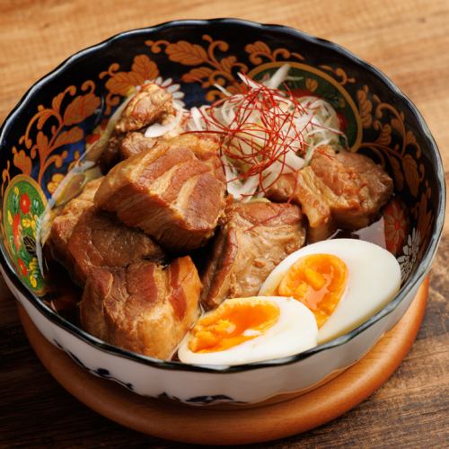 Kagoshima specialty: braised black pork