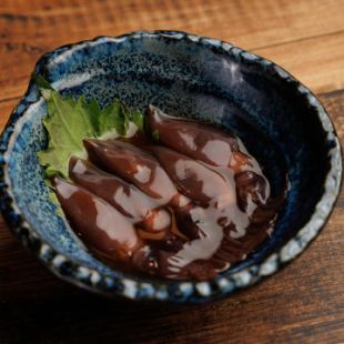 불똥 꼴뚜기 떨어져 절임