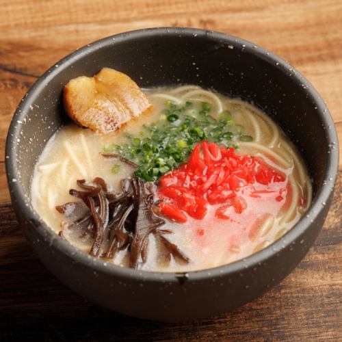 A little bit of pork bone ramen