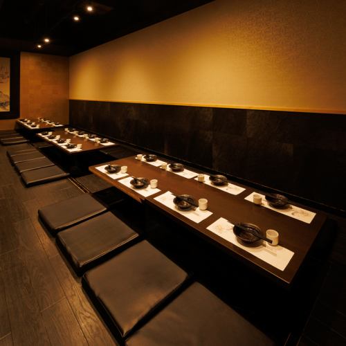 【放松空间】腿部空间充足的日式暖炉座位