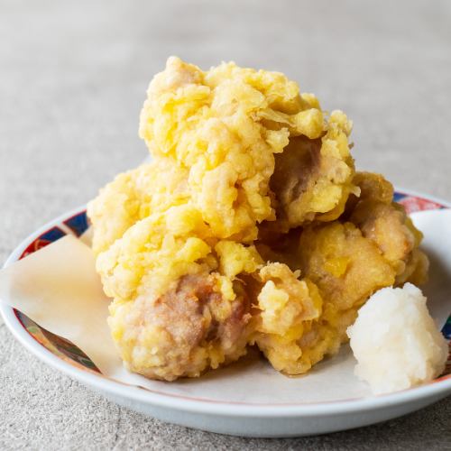 かしわ天おろし