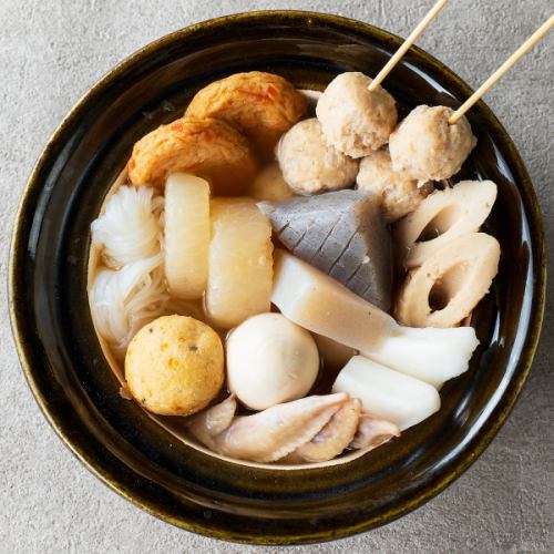 お通しおでんが500円で食べ放題!!