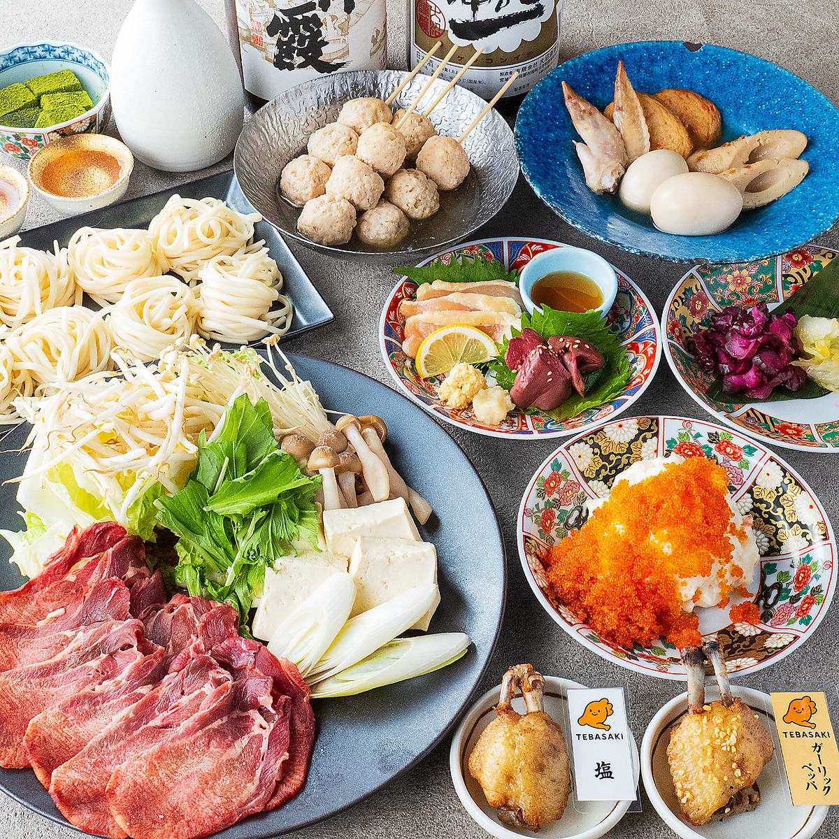 宴会コースは飲み放題付き◎各種宴会や飲み会のご利用に!