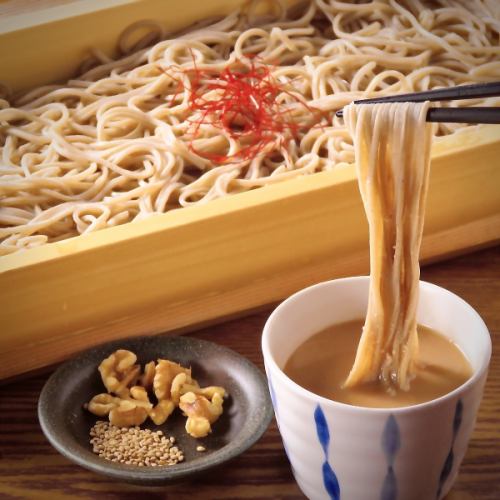 [Soba is delicious] It's natural, but I'm confident