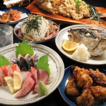 ≪Ashigaru Course≫ 6 dishes for 3,980 yen, includes 120 minutes of all-you-can-drink♪