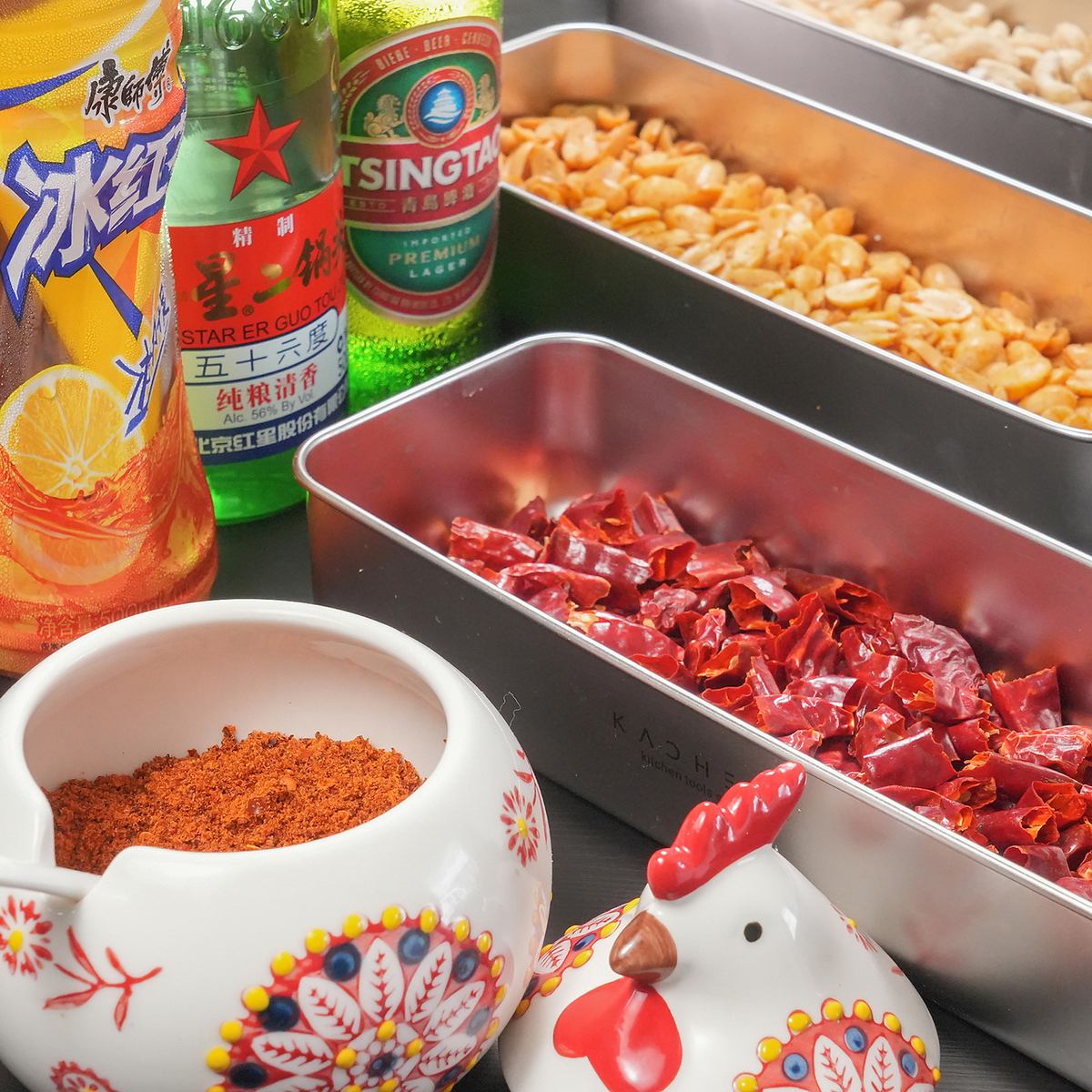 本場の調味料を使った本格的な中華をお手頃価格でお楽しみくださいませ！