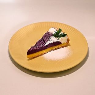 Purple sweet potato tart <for a limited time>