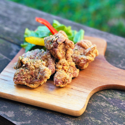 鶏もも肉のハーブ唐揚げ