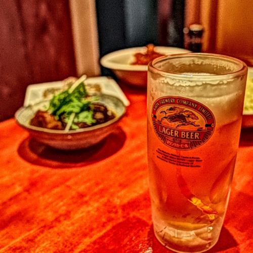 やっぱり生ビールはキリンラガーが好き