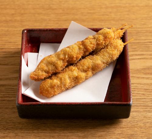 Rice-loved pork kushikatsu